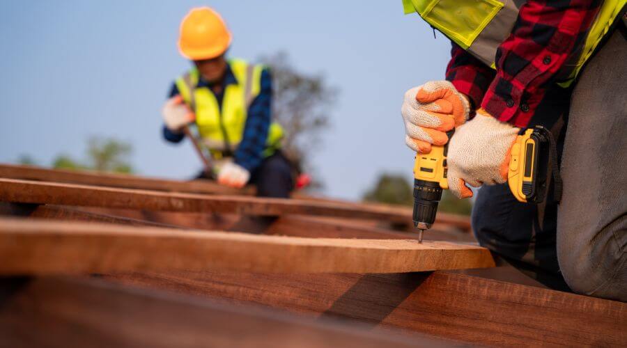 Professional New roof installation in Granby, CT